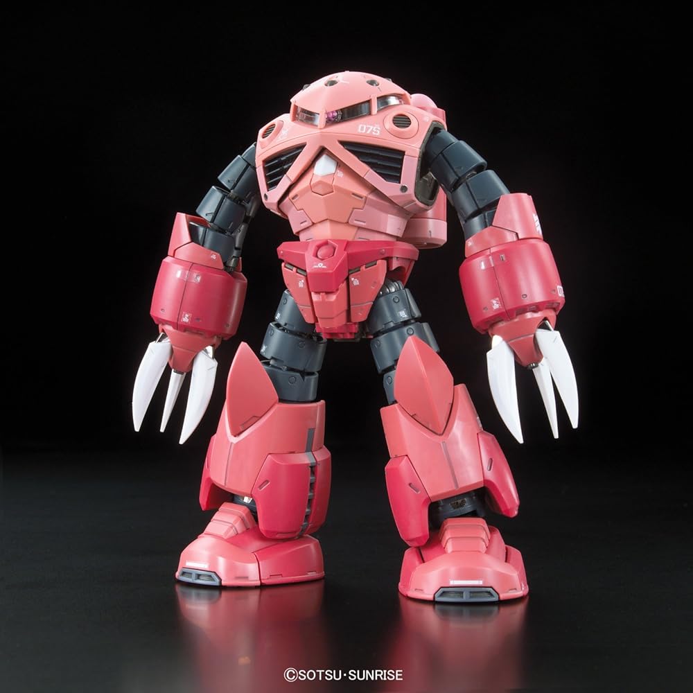 Bandai Spirits RG Mobile Suit Gundam MSM-07S Char's Z'Gok 1/144 Scale Model Kit Pre-painted Assembly Required