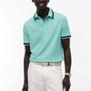 Tommy Hilfiger Polo Shirts Men's Light Jade Green Heather Moderate Straight Fit XM07582-M2F