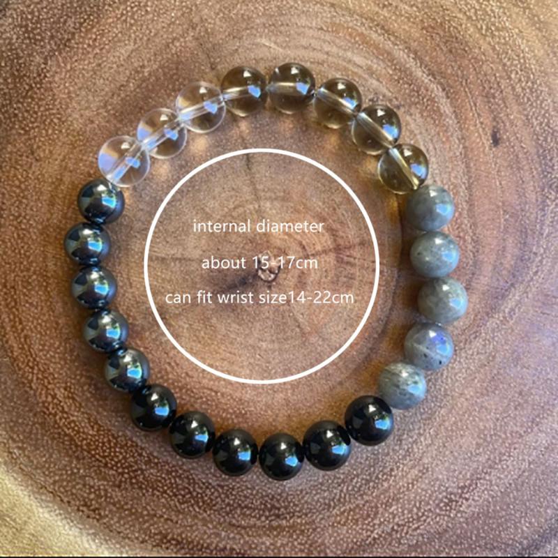 Natural Stone Bracelets Money Bracelet Empath Protection Bracelet Grounding Protection Bracelet Self-Love Bracelet