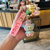 Tide Play Cross-dressing Keychain Cute Couple Schoolbag Pendant Catch Doll Locomotive Key Chain