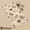 Beach Puppy Seaside Cartoon Anime Beach Towel Microfiber Quick Dry Super Absorbent Soft Bath Towel for Kids Adults Travel