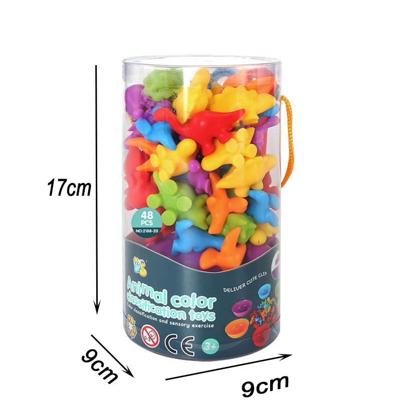 Montessori Color Sorting Toys Matching Game Baby Toys Fine Motor Training Educational Toys Montessori Games For Kids 2 3 4 Years