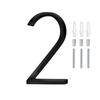 Modern Design Floating House Numbers Floating Design Outdoor Use Modern House Numbers Hanging Type Weatherproof Address Plaque