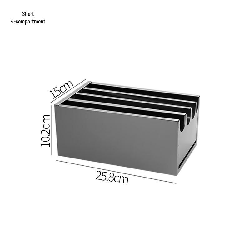 

Stainless Steel Kitchen Knife Holder with Lid