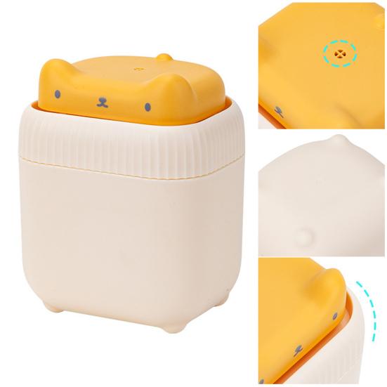 Soap Dispenser Cartoon Cat Design Liquid Dispensing Dishwashing Liquid Push Box Quick Drain