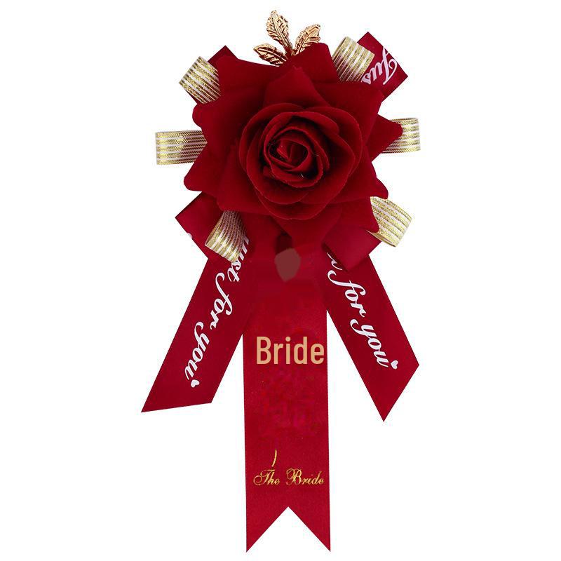 Complete Wedding Corsage Set: Groom, Best Man, Bride, Family, Parents, Bridesmaids
