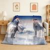 Omniscient Reader's Viewpoint Throw 240g Flannel Blanket Lightweight Soft Skin-friendly Summer Thin Throw Blanket