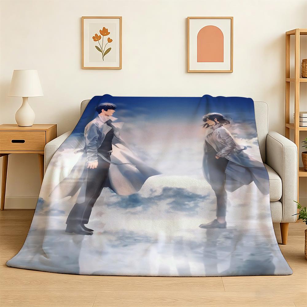 Omniscient Reader s Viewpoint Throw 240g Flannel Blanket Lightweight Soft Skin-friendly Summer Thin Throw Blanket 75X95CM