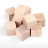 50/200/400 Stück Unfertige Leere Mini DIY Holzquadratblöcke 1cm Holz Vollwürfel Für Holzbearbeitung Handwerk Puzzle Herstellung Material