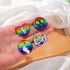 Hands In Hands Emblem Brooch Rainbow Brooch Pins Love Series Broom for Creative Party Accessories Clothes Bag Backpacks
