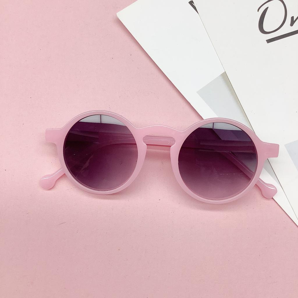 Retro Children'S Sunglasses Fashion Sunglasses Boys Show Baby Sunscreen Sunshade Children'S Glasses Simple Trend