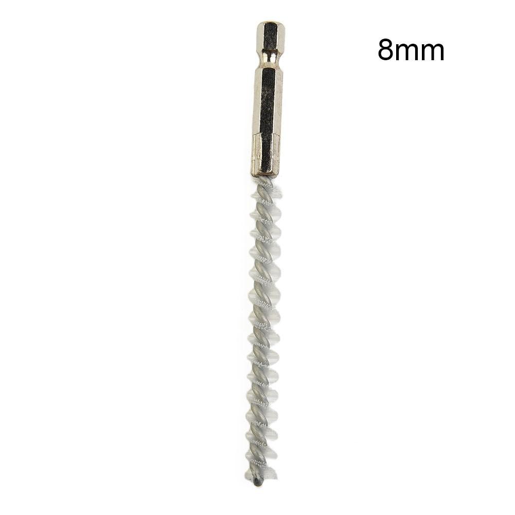8-19mm Drill Brush Hex Bar Hex Bar Nylon Wire Washing Polishing Tool