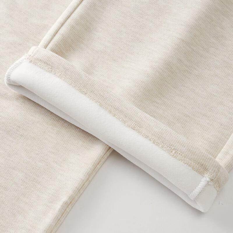 IEF Women's 2025 Winter Fleece-Lined Wide-Leg Pants