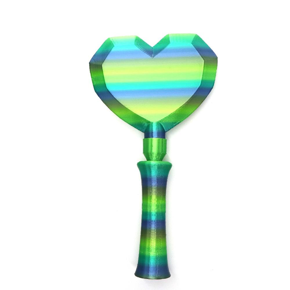 Креативний 3D-друк Чарівна паличка Tap To Pay Серцеподібний Тримач для чарівної палички Весела Магічна Оплата Щоденне використання