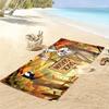 Looney Tunes Print Beach Towel, Large Soft Quick Dry Towel for Beach Camping Swimming