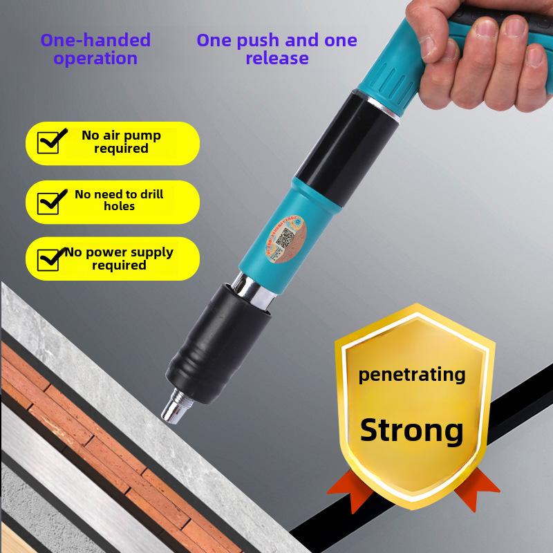 Silent Mini Nail Gun for Ceiling and Woodworking Decor