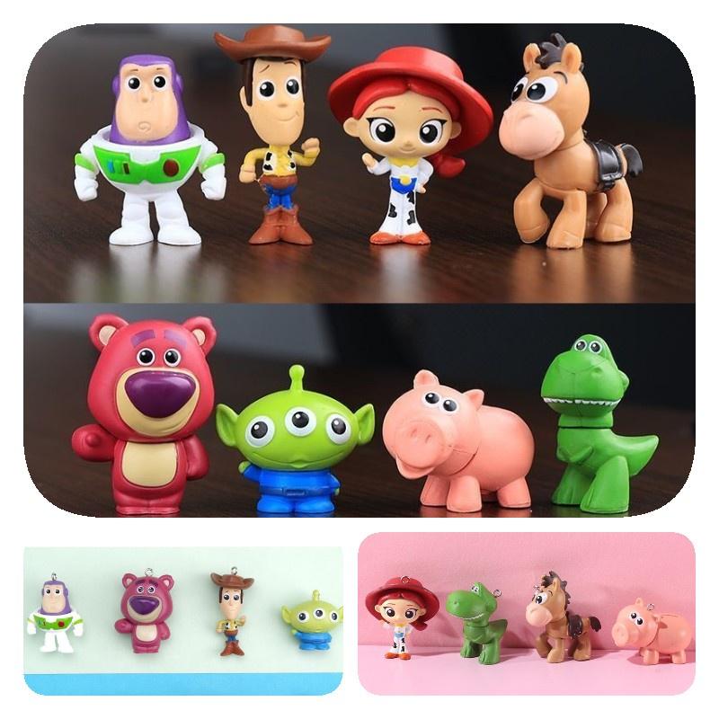 Pig Dragon Astronaut Bear Pvc Twisted Egg Toy Diy Patch Material Keychain Pendant Cartoon Style Static Display Non-filling Characters)