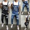 2021 Europäische Elastische Slim Fit Herren-Jeanshose - Schwarz