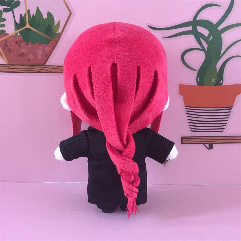 Anime Chainsaw Man Makima Quanxi Poupée en Peluche Jouet 20cm Mignon Doux Rembourré Coussin Cadeau Enfant