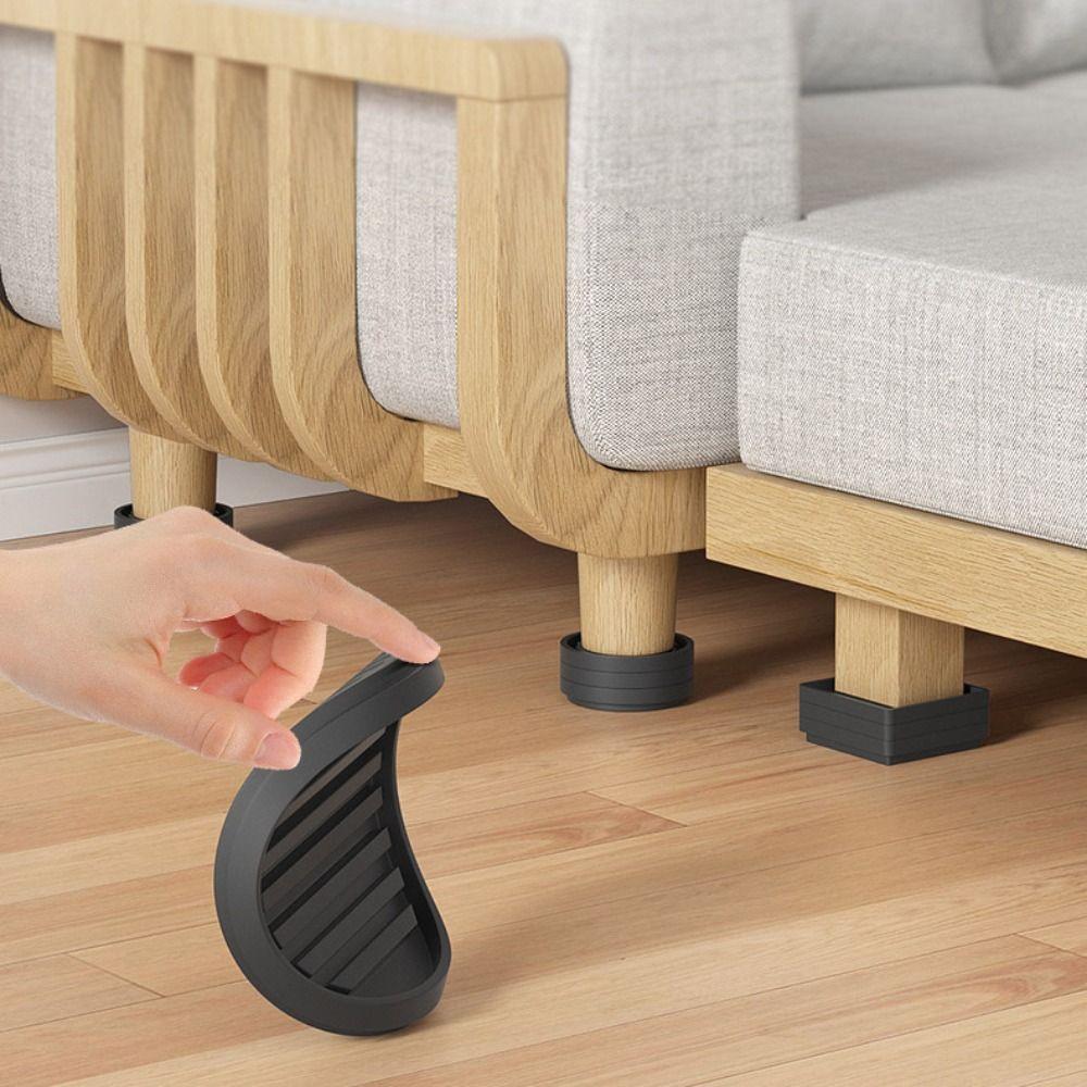 Heavy-Duty Furniture Foot Pad Non-slip Bed Lifter High Quality Bed Lifts Risers Refrigerator