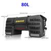 SOYAVISION Dry Motorcycle Tail Bag 80L/50L Waterproof PVC Motor Back Seat Luggage for Travel,Sport Touring & Adventure Riding