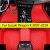 Car Floor Mats For Suzuki Wagon R  2018 2017 2016 2015 2014 2013 2012 2011 2010 2009 2008 2007 Carpets Accessories Rugs
