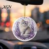 Acrylic Hanging Ornament Bird Decor, 2D Animal Shaped for Home, Transparent Wall Art Bedroom Office, Romantic Couple Gift Series