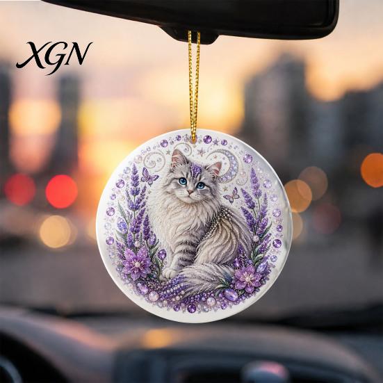 Acrylic Hanging Ornament Bird Decor, 2D Animal Shaped for Home, Transparent Wall Art Bedroom Office, Romantic Couple Gift Series