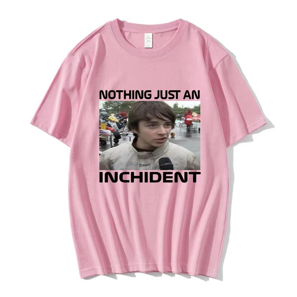 Charles Leclerc 100cotton Mens Shirt Summer Funny Interview Shirt Short Sleeve Womens Y2k Hip Hop Streetwear Tshirt