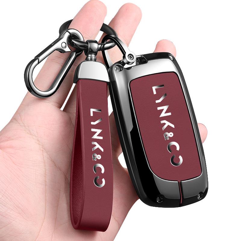 Vylepšení krytu klíče pro Lynk & Co 900, 2025 Z20 Nová energie Z10 Kovová přezka Plášť pro muže