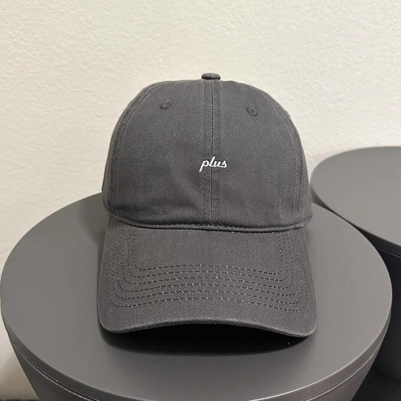 Simple Cap Baseball With Solid Color Design And Letter Embroidery For Daily