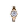 Lukia 100 Meters Waterproof Quartz Steel Strap Women's Watch Silver Dial SUT392J1