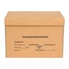 Heavy-Duty Foldable Corrugated Archive Storage Boxes