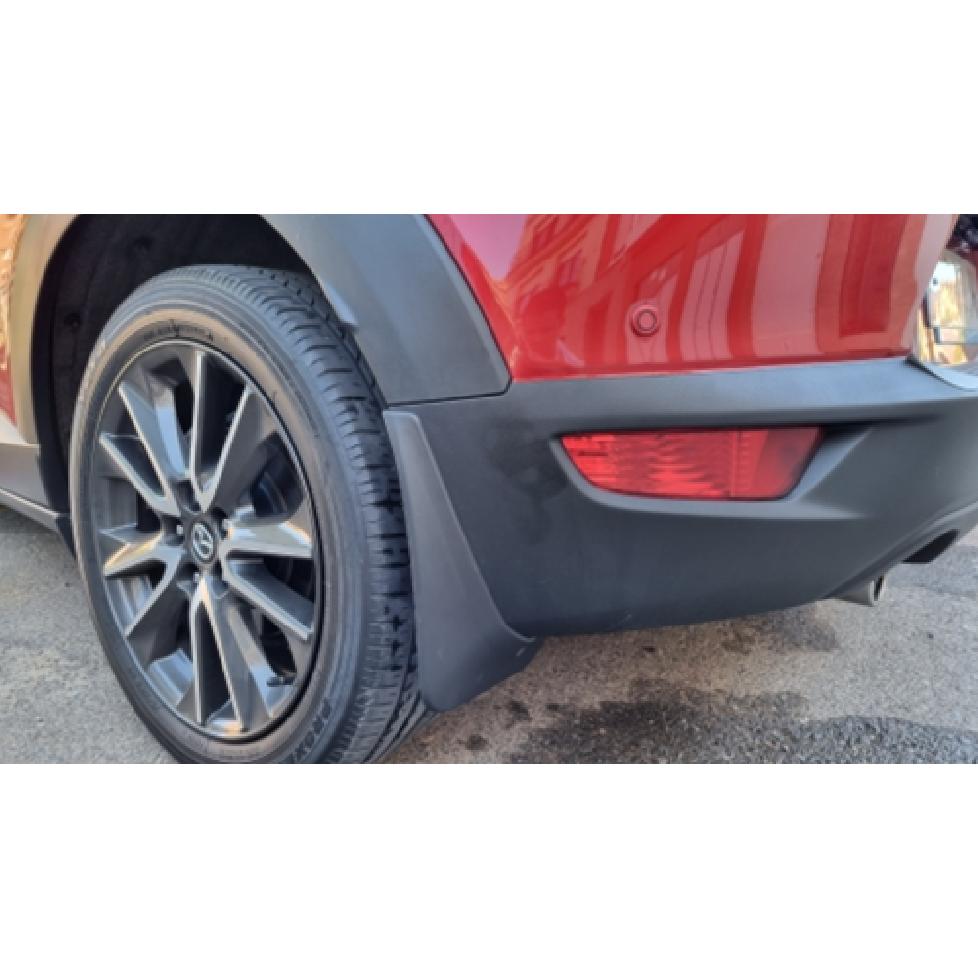 Fender Mud Flaps Splash Guard Mudguards For 2016- Mazda CX3 CX-3