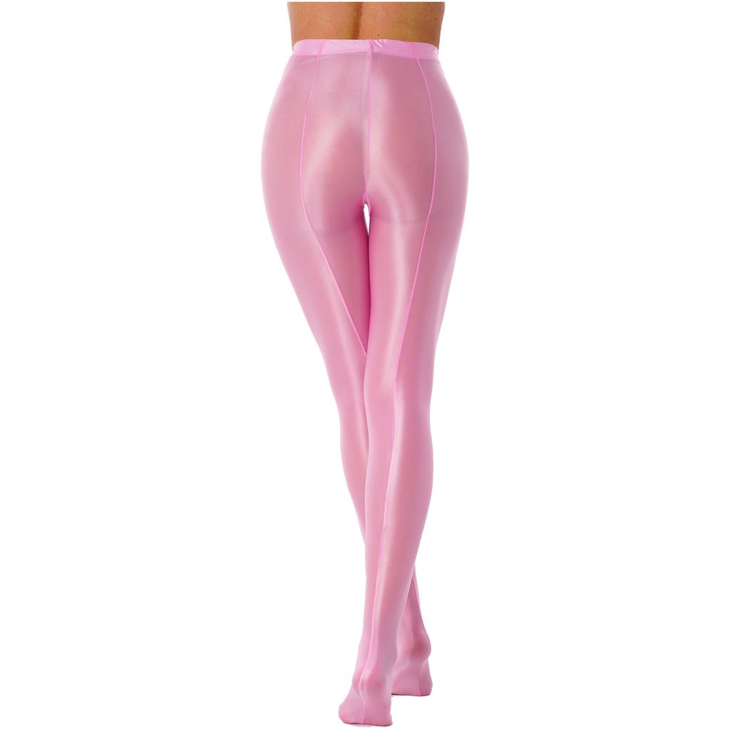 Womens Shiny Ballet Yoga Leggings Training Fitness Workout Dance Tights Pants