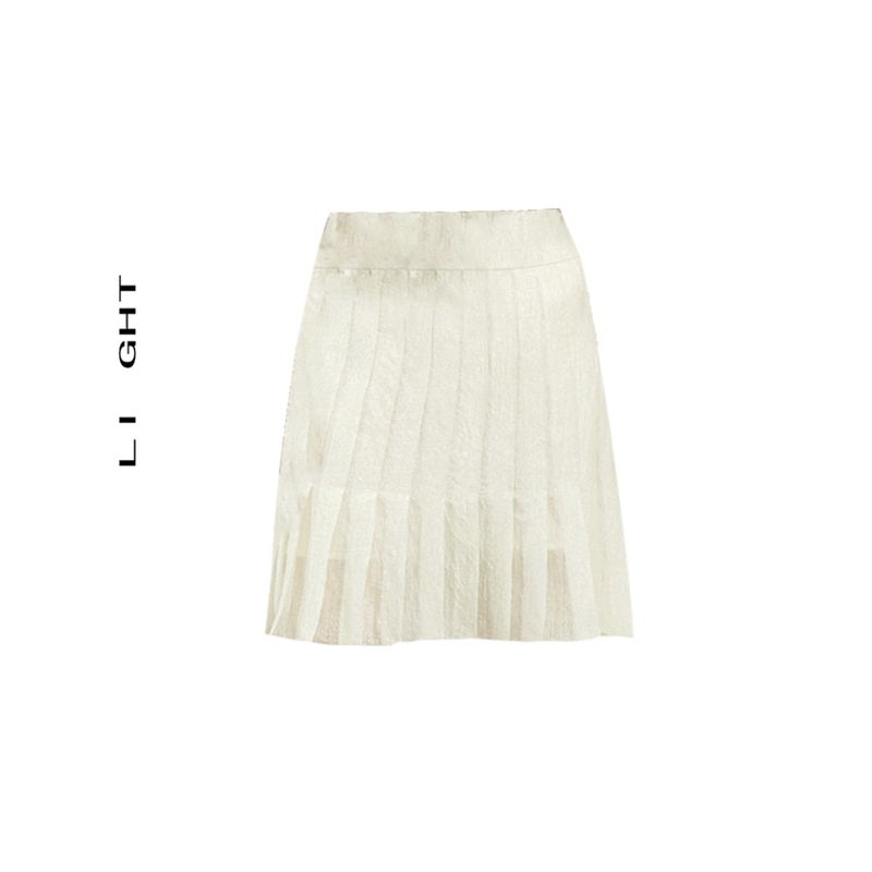 

В наличии LI Ght Летняя Южная Корея Сборчатая Ацетатная Мерсеризованная Сказочная Воздушная С высокой талией Стройнящая Плиссированная Юбка Миди, Юбка Миди Easiest for match meters [second batch]] S