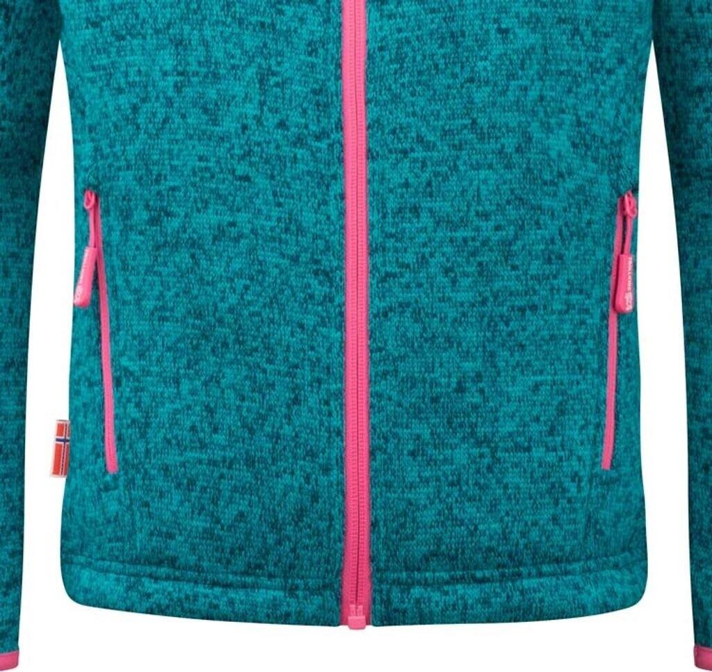 Jacket Trollkids Jondalen Jacket XT Fleece Jacket Turquoise Magenta