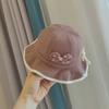 Ruffle Bows Baby Bucket Hat Cute Baby Sun Visor Hat Sunshade Caps Fisherman Hat  Outdoor