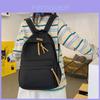 Fashionable Waterproof Nylon High School Backpack Stylish Ins Korean Trendy College Bag