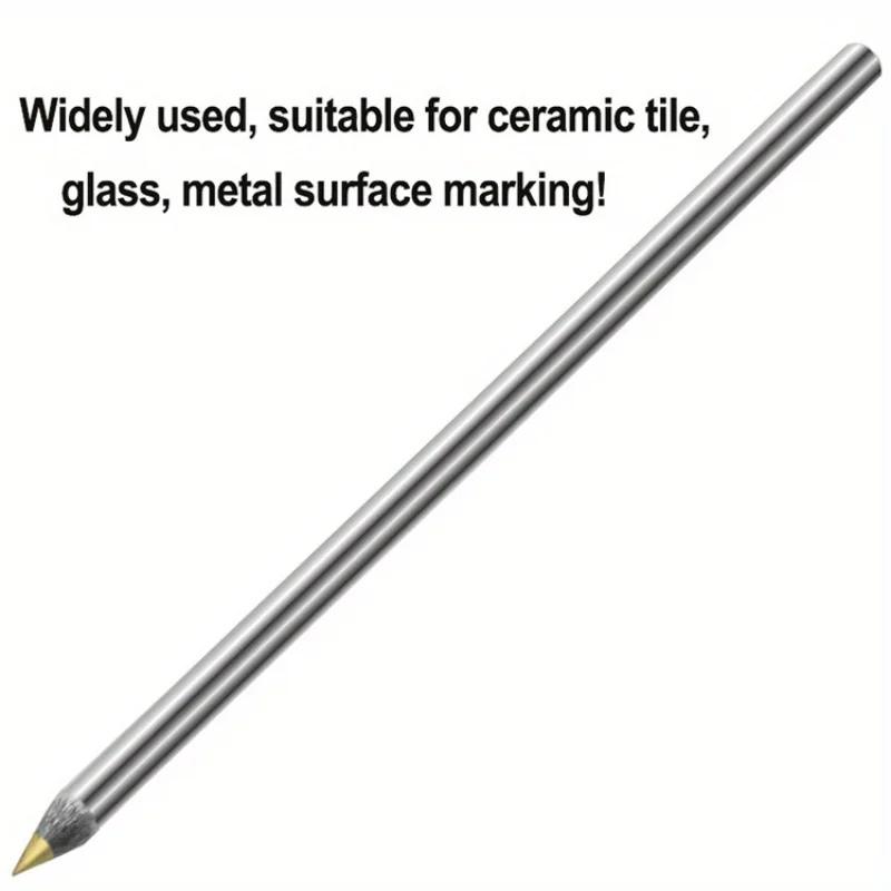 Alloy Scraper Pen Cutting Marker Tungsten Carbide Scraper Pen Metal Wood Glass Tile Metalworking Hand Tools Carpentry