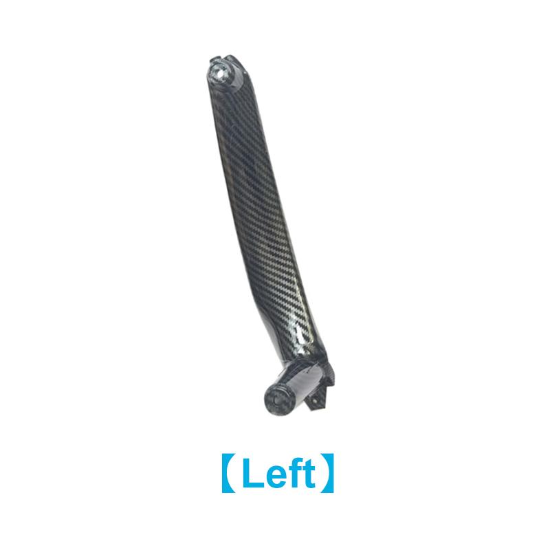 Carbon Fiber Car Right Left Inner Door Panel Handle Pull Trim Cover For BMW E70 X5 E71 E72 X6 SAV 2007-2013 Car