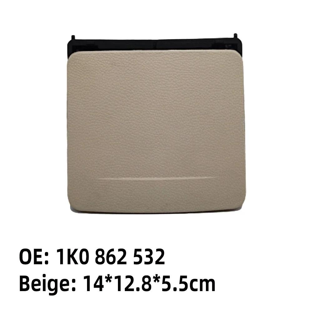 1PC Black Beige Central Console Armrest Rear Cup Drinks Holder For VW Jetta A5 MK5 GLI Golf 5 6 GTI R32 Eos 1K0862532 1K0862532F