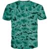 Grenzüberschreitendes Europa und die Vereinigten Staaten neues Amazon 3D-Tier Kurzarm-T-Shirt Affe dreidimensionaler Druck Partner Rundhals-T-Shirt