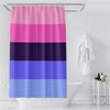 Gaslight Gatekeep Girlboss Omnisexual Pride Flag Rainbow Lgbt Shower Curtain Set With Grommets And Hooks For Bathroom Decor