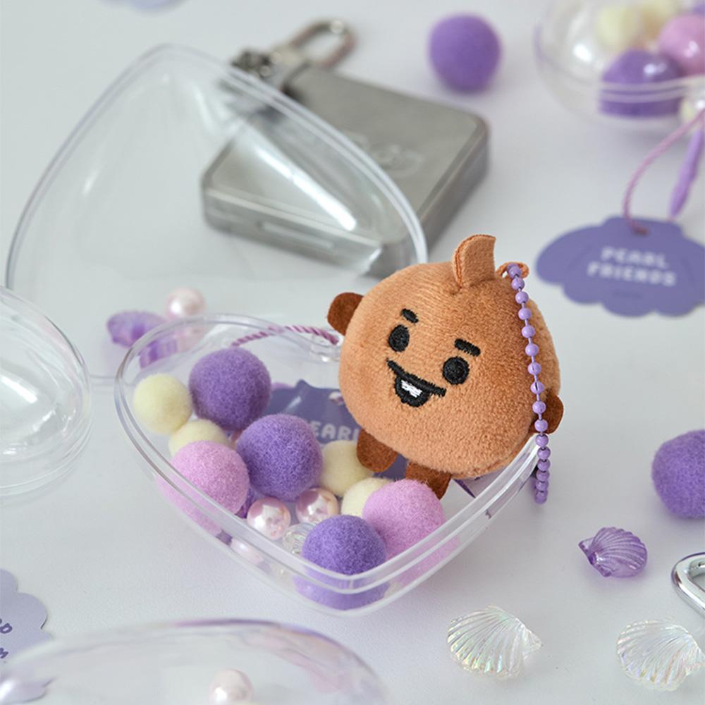BT21 Shooky Baby Pearl Doll Keychain