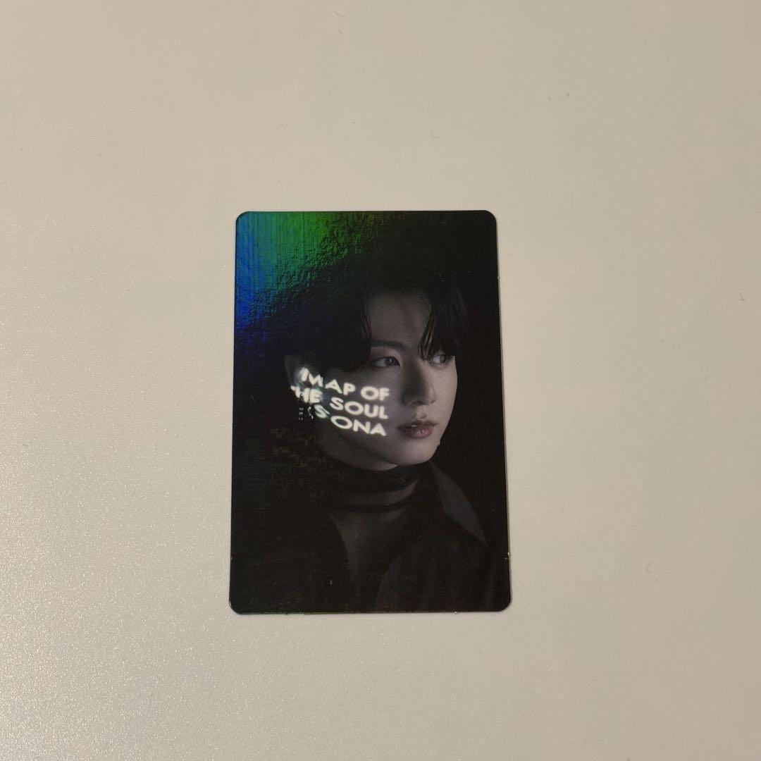 

[USED] MAP OF THE SOUL ON:E Jungkook Hologram Trading Card