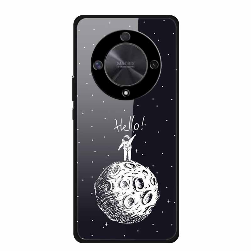 For Honor X9B Case X9A 5G Luxury Tempered Glass Hard Back Cover for Honor X9A 5G Phone Cases Fundas Honor x 9B X9 B 5G X 9A X9 A