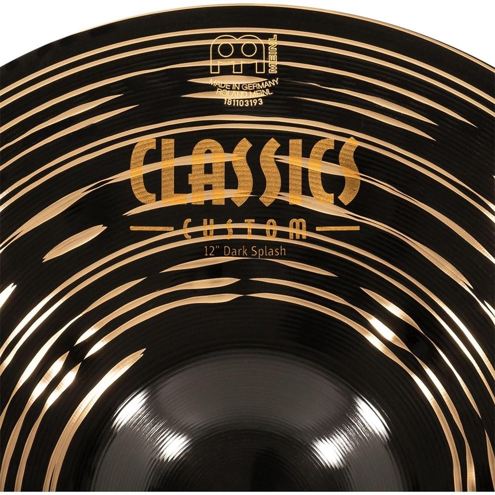 Meinl Percussion Classics Custom Dark Series Splash Cymbal CC10DAS 10" Dark Splash