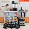 Pure Copper 4L 8-in-1 Blender: High Power Stainless Steel Mixer, Meat Grinder, Juicer.