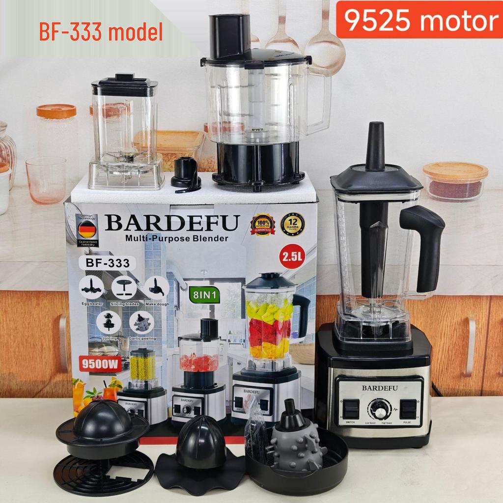 Pure Copper 4L 8-in-1 Blender: High Power Stainless Steel Mixer, Meat Grinder, Juicer.